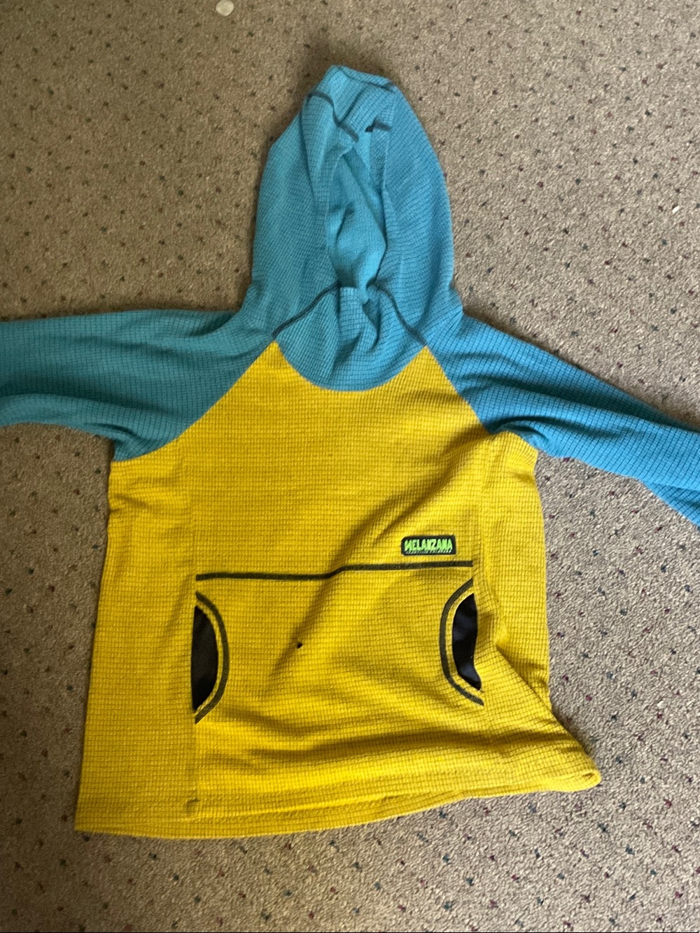 Melanzana Micro Grid Kids Hoodie - Size Kids Large